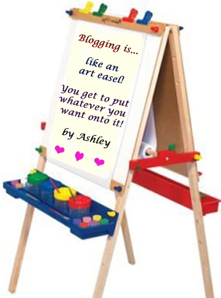 Image of an easel